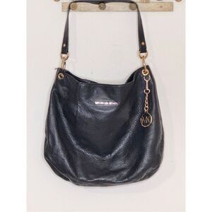 Michael Kors Classic Black  Slouchy Leather Shoulder Bag